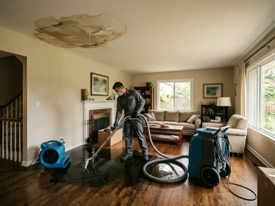 attic-pipe-burst-ceiling-drip-008 — frequently asked questions, Water Damage Restoration & Carpet Care in Cherryvale, KS
